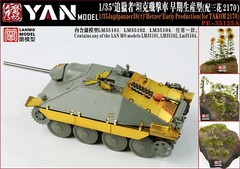 1/35 German Jagdpanzer 38(t) Hetzer Early Ver.Full PE Set+Resin for Takom 2170