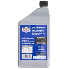 Lucas Oil LUC10710 10W-40 Semi-Synthetic Motorcycle Oil – 1 Quart Bottle (Pack o