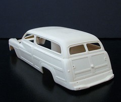 Jimmy Flintstone 1949 Mercury Woodie chopped wagon body resin 1/25 scale NB282