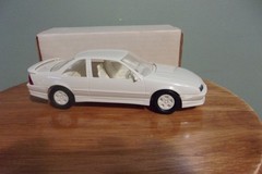 Ertl/AMT 1990 Chevy Beretta GTZ Promo Car with Original Box, White, New Cond.