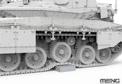 GSI 1/35 Israeli Main Battle Tank Merkava Mk.4M Birdcage Armor Plastic Model Kit