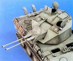 Verlinden 1/35 Flakpanzer Coelian Turret Conversion Panther Tank (Tamiya) 1081