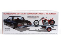 MPC967 – 80 Chevy Monte Carlo With Chopper & Trailer 1:25 Scale Model Kit Sealed
