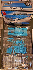 ’57 Chevy Bel Air AMT 1:25 NEW-OPEN BOX-FACTORY SEALED PARTS *US Seller*