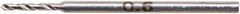 TAMIYA Precision drill blade 0.6mm (Shaft diameter 1.0mm) Tools 74127 from Japan