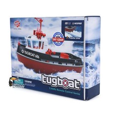 1/72 Heng Long 2.4G RC Tugboat Radio Controlled Towboat Powerful Dual Motor