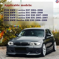 Door Side Mirror Covers Mirror caps for Cars Rear View Cap for 3-Series E90 E92