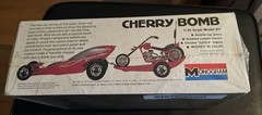 1995 Monogram Vintage Cherrybomb Bike Trailer Car Model Kit 1/24 Scale SEALED