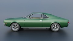3D Printed Various Scales 68 AMC Javelin Model kit