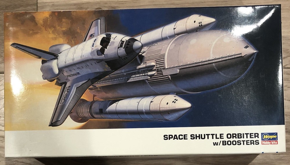 Hasegawa 10729 1/200 Space Shuttle Orbitor w/ Boosters New