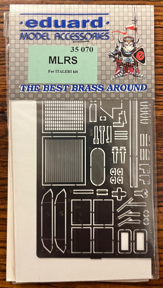 Eduard Model Accessories MLRS for Italeri Kit BRASS Armor