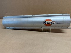 VINTAGE AMT 1/25 GULF FUEL Tanker Trailer Built UP Old School Semi REbuilder