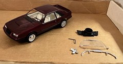 1984 Mustang GT Style Model Kit – LOOSE PIECES