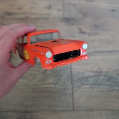 Vintage Amt 1955 Chevrolet Nomad Station Wagon 1/25 Scale Built Model