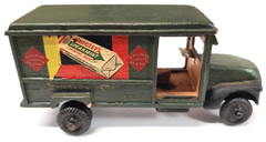 Rare TING-TRUCKS Railway Express Agency REA Balsa Wood Delivery Truck Well Built