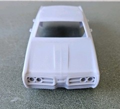 ABS-LIKE RESIN 3D PRINTED 1/25 1972 PLYMOUTH FURY 4-DOOR SEDAN BODY