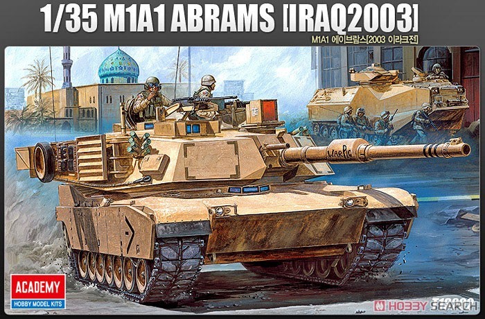 ACADEMY 13202 1/35M1A1 ABRAMS “IRAQ 2003” model kit