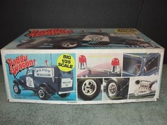 Vintage MPC 1979 BUILT Willys Panel Van Paddy Wagon 1/25 Scale Police.