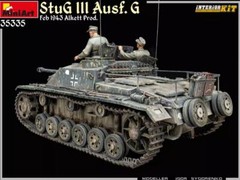MINIART 35335 1/35 Scale StuG III Ausf. G Feb 1943 Alkett Prod. Interior Kit