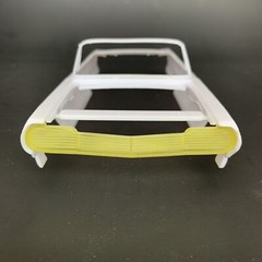 1:25 3d printed See Through Phantom Grill For The 64 Impala (unchromed)