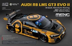 GSI Creos Mont Model 1/24 R8 LMS GT3 EVO II B-Quik Absolute Racing Plastic Model