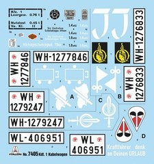 PLATZ italeri 1/9 WWII German Kubelwagen Type 82 plastic model