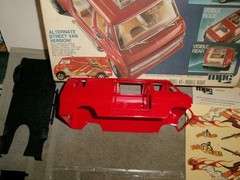 MPC 1/20 GIANT FORD INVISIBLE VAN PLASTIC MODEL CAR KIT – UNBUILT – 23 PHOTOS