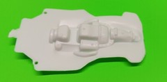 63 1963 Chevy Impala SS 409 1/25 AMT Engine Plate Promo Style Model Car Part