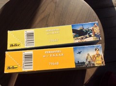 Heller LOT OF 2 kits #79647 & #79648 OPENED SEE ALL PHOTOS