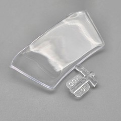 AMT 1/25 1971 71 Ford Mustang Mach 1 Parts Kitbash Clear Glass Windshield Scuff