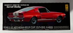 AMT AMT834M/12 1/25 Scale 1967 Ford Mustang Shelby GT-350 from 2013