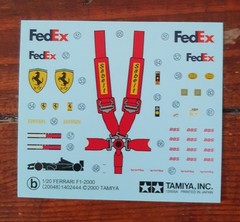 Tamiya 1/20 Ferrari F12000 FULL VIEW VERSION