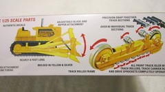 AMT CONSTRUCTION BULLDOZER 1/25 SCALE