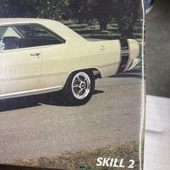 1995 Revell 1:25 Scale Sealed Model Kit ‘69 Dodge Dart GTS Skill Lvl 2 Kit #7603