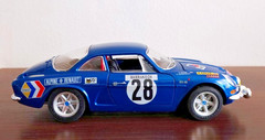 Burago 1:16 Model of Car Auto Renault Alpine A110-1600S Rallye Marrakech 1971