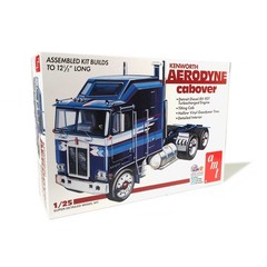 AMT 1463 1:25 Kenworth Aerodyne Cabover Truck Plastic Model Kit