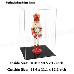 Large Acrylic Display Case Clear Box Dustproof Diecast 1:18 Action Figures Cabin