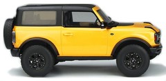 GT Spirit US044 1/18 2021 Ford Bronco WildTrak, Cyber Orange