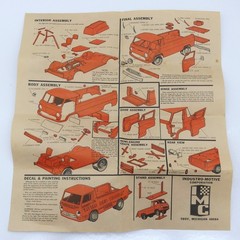 Vintage IMC Dodge Little Red Wagon 1/25 Dragn Truck Customizing Model kit