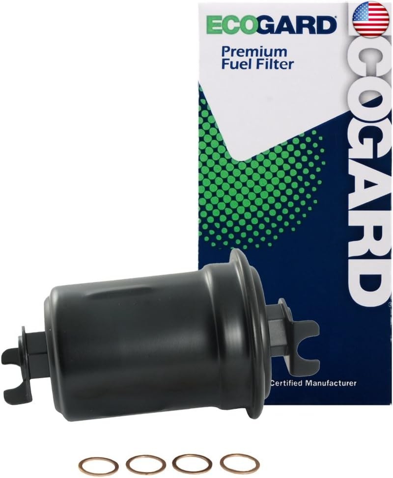ECOGARD XF45075 Premium Fuel Filter Fits Toyota Tacoma 2.4L 1995-2004, Tacoma