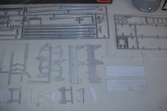 AMT FRUEHAUF GULF TANKER SEMI TRAILER MODEL KIT WITH BOX T506