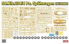 RYEFIELD 5118+2078 1/35 Spahwagen Full Interior And Weighted Wheels Type AB