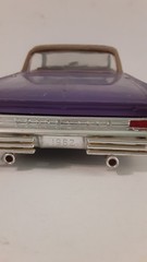 Vintage AMT 1962 Pontaic Bonneville Model Car, Hand Painted with Brush