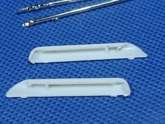 🌟 Shielded Side Pipes 1956 Ford Victoria 1:25 Scl 1000s Model Car Parts 4 Sale