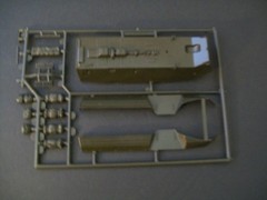 Vintage Monogram M-8 Armored Car 1/35 Scale Model Kit 99% Complete / Unassembled