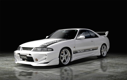 Rare kit Fujimi 1/24 Nissan Skyline R33 GT-R VeilSide Combat Model from JP 17216