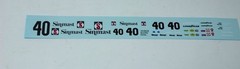 1/25 1975 Sinmast Eagle Waterslide Decal sheets Indy Wally Dallenbach