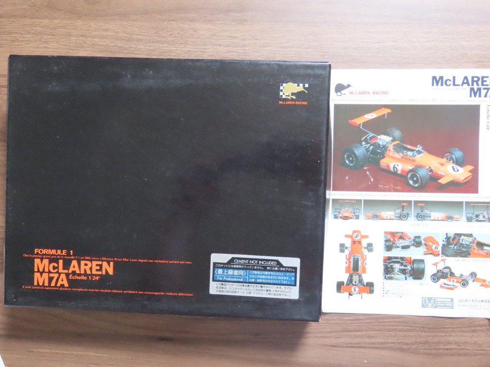 UNION-Heller 1/24 McLAREN M7A FOMULE 1 (MC22)