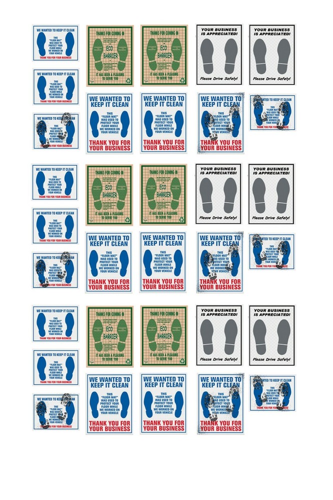 1:24 1:25 G scale model car auto repair shop floor mats