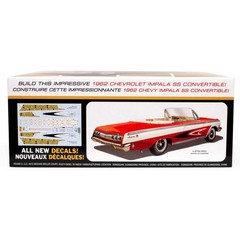 AMT 1962 Chevy Impala Convertible 1/25 AMT1355M Plastics Car/Truck 1/24 1/25